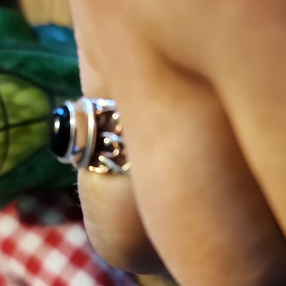 Black onyx ring - Picture 5 of 7